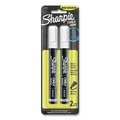 Sharpie Wet-Erase Chalk Marker, Medium Bullet Tip, White, PK2 PK 2103010